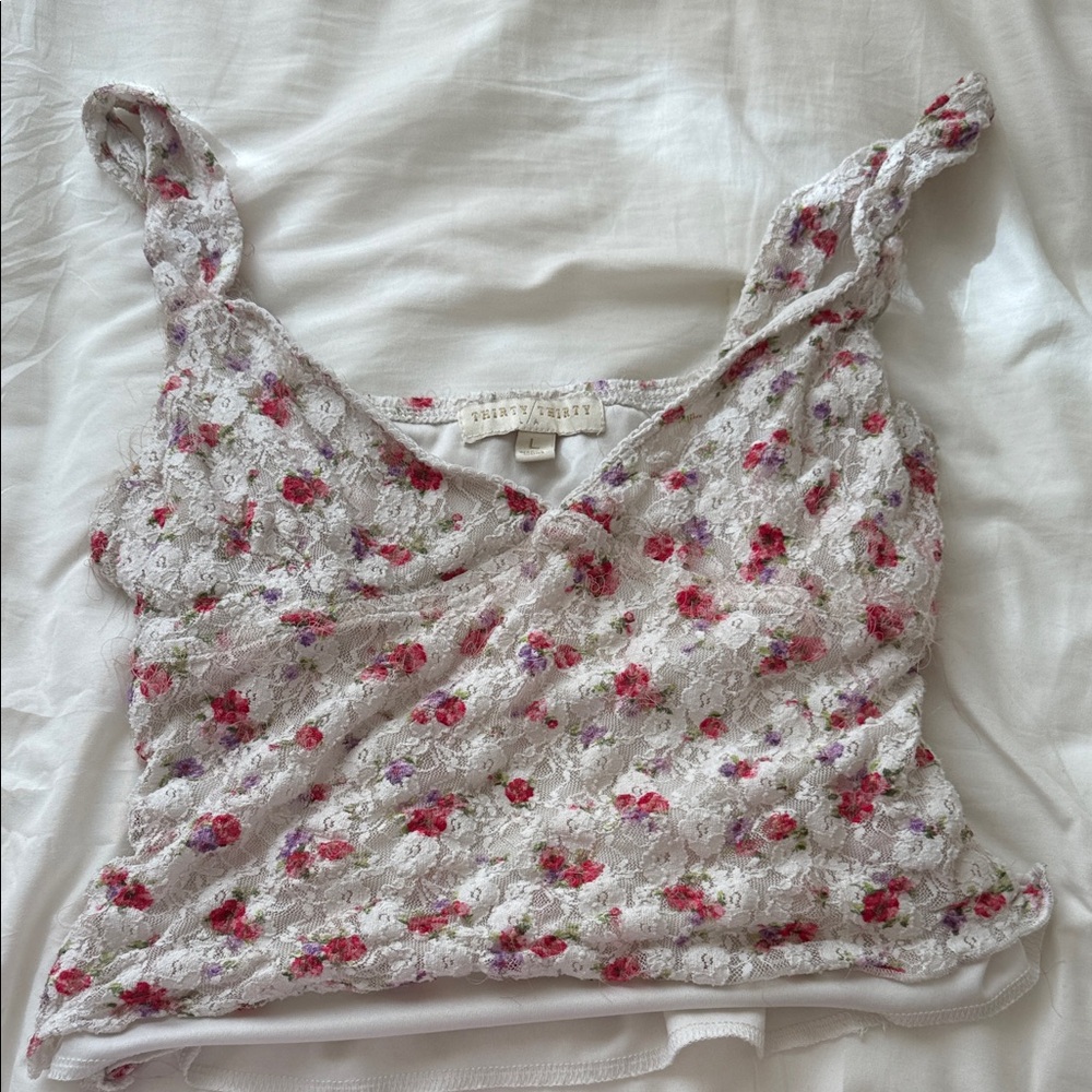 Floral Lace Women Top